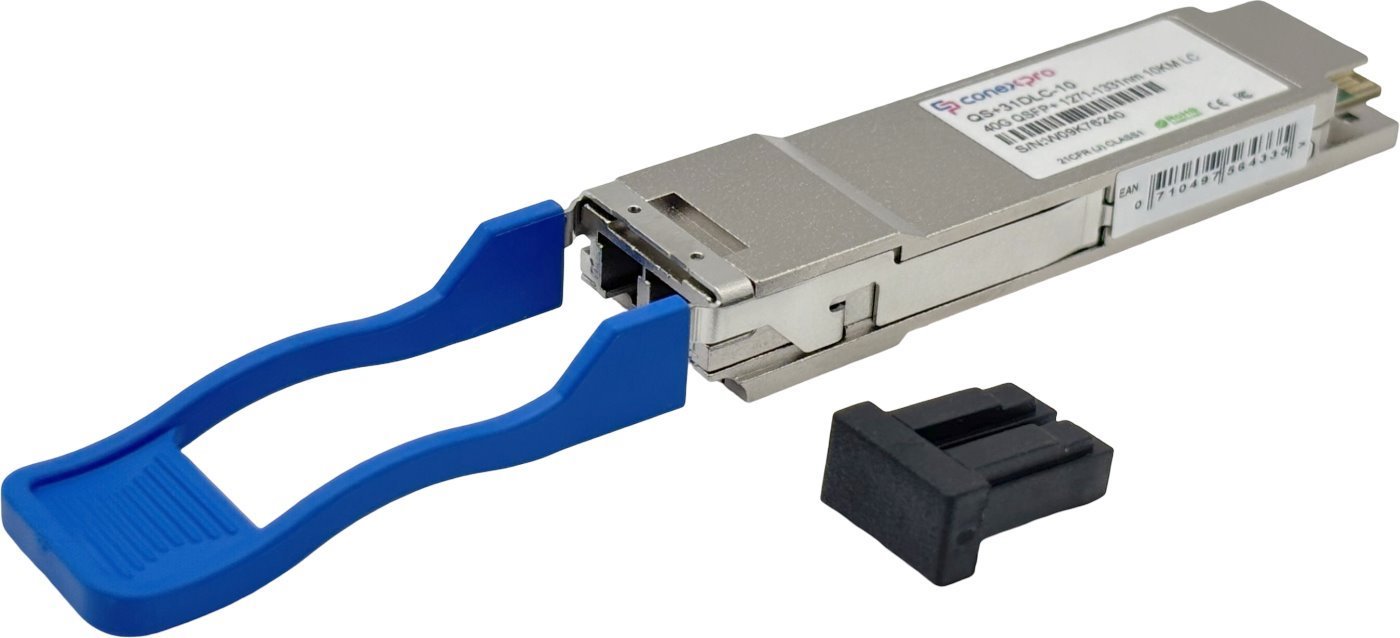 Conexpro 40G QSFP+ optický modul, SM, 1310nm, 80km, 2x LC, CWDM, DDM